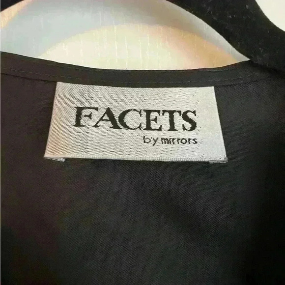 Facets Vintage Christmas Santa Vest size medium - Picture 4 of 4